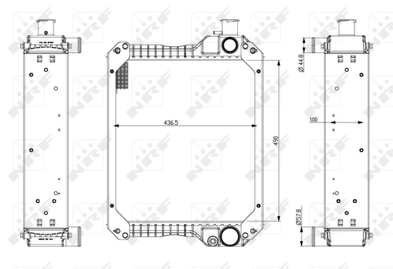 Radiator racire motor