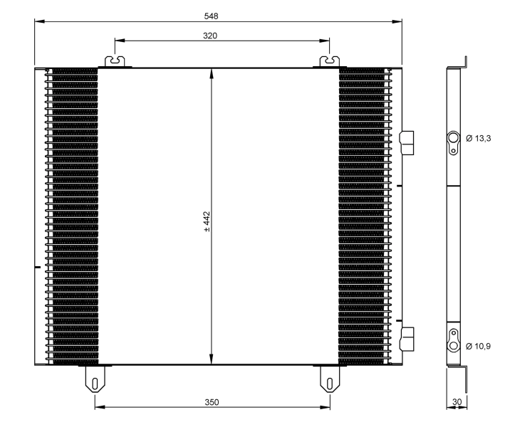 Radiator climatizare