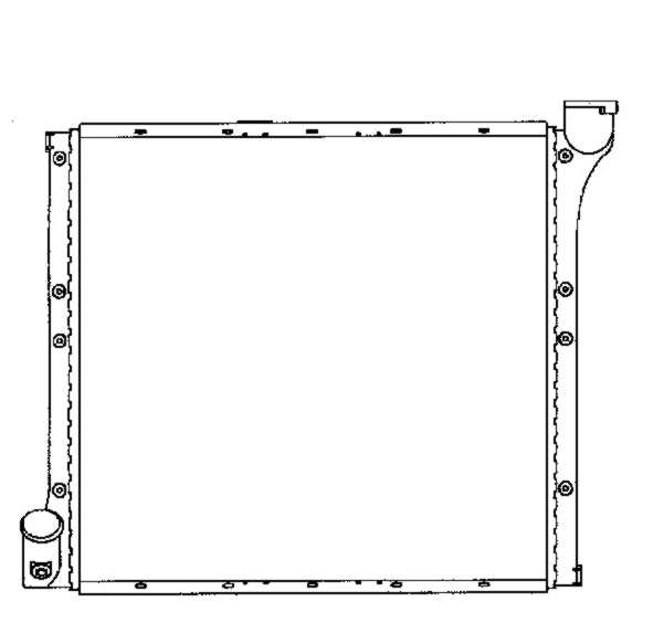 Radiator racire motor