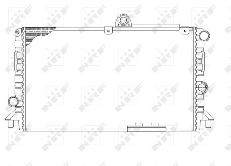 Radiator racire motor