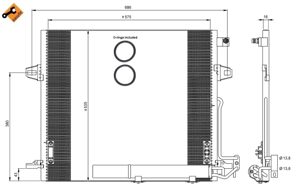 Radiator climatizare