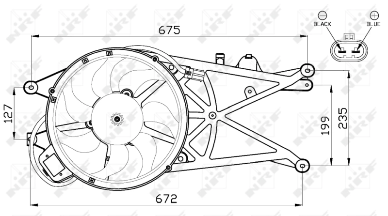 Ventilator radiator racire