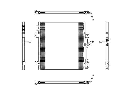 Radiator climatizare