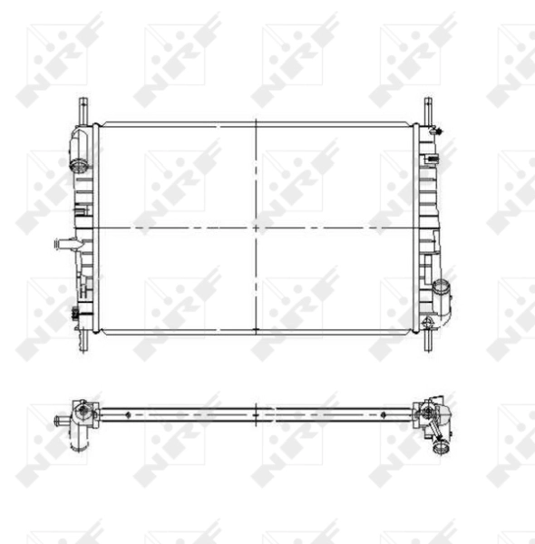 Radiator racire motor