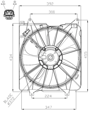 Ventilator radiator racire