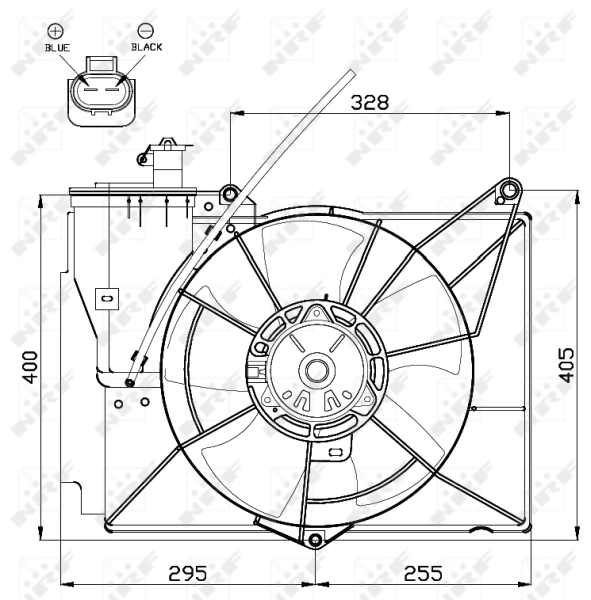 Ventilator radiator racire