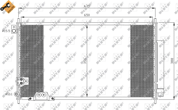 Radiator climatizare