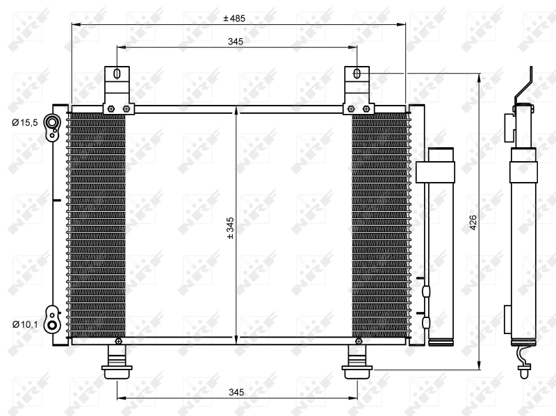 Radiator climatizare