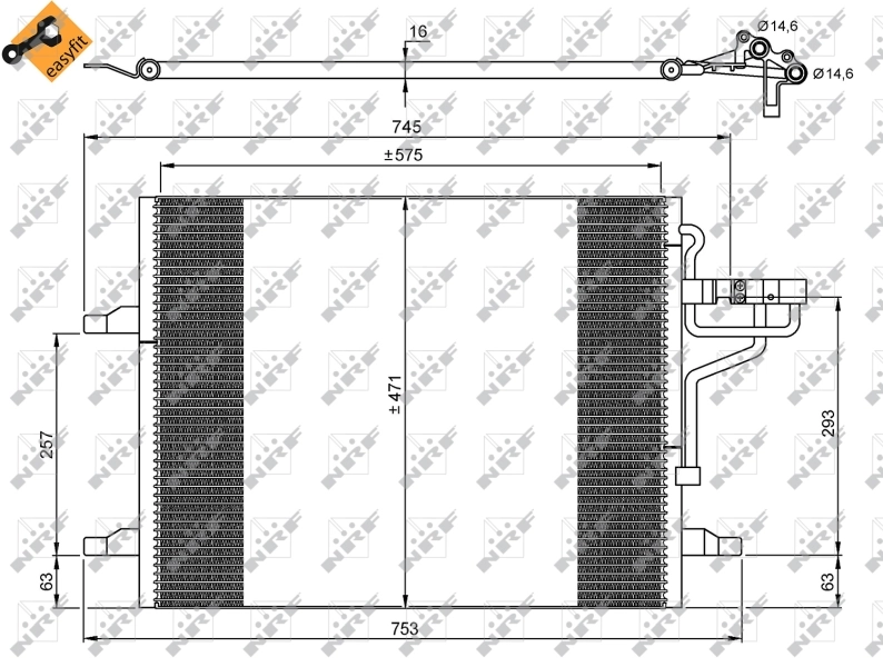 Radiator climatizare