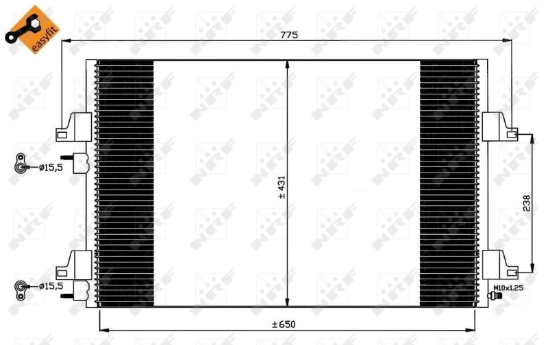 Radiator climatizare