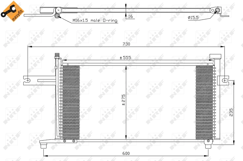Radiator climatizare