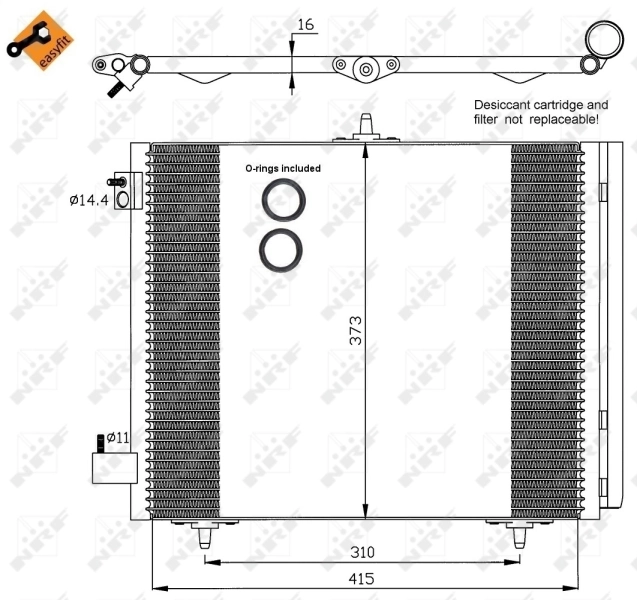 Radiator climatizare