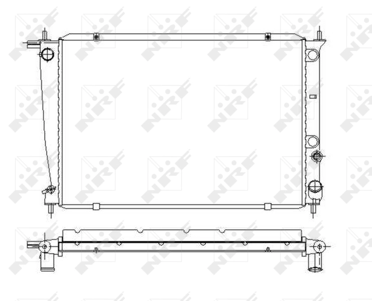 Radiator racire motor