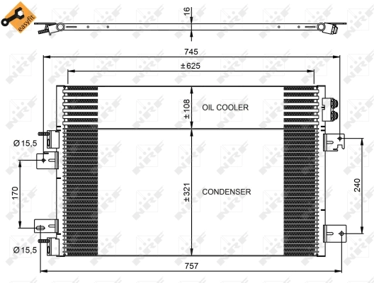 Radiator climatizare