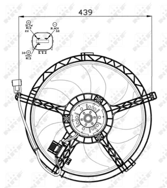 Ventilator, radiator