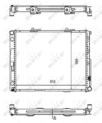 Radiator racire motor