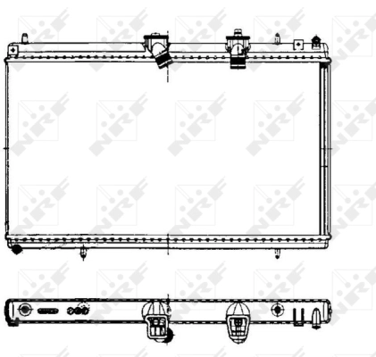 Radiator racire motor