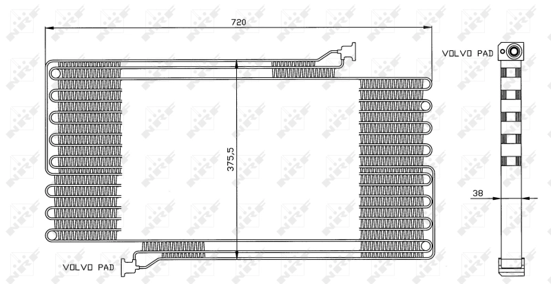 Radiator climatizare