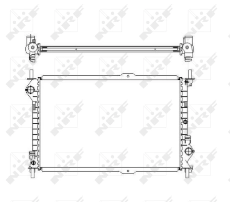 Radiator racire motor