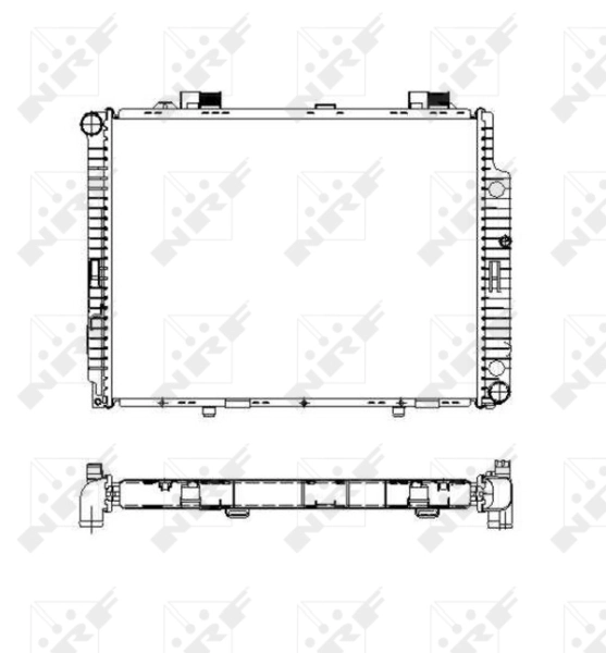 Radiator racire motor