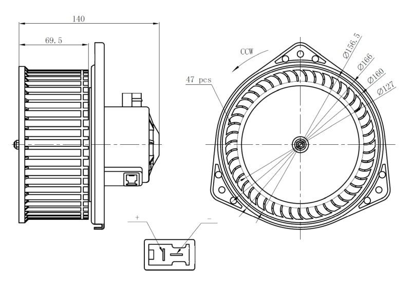 Ventilator habitaclu