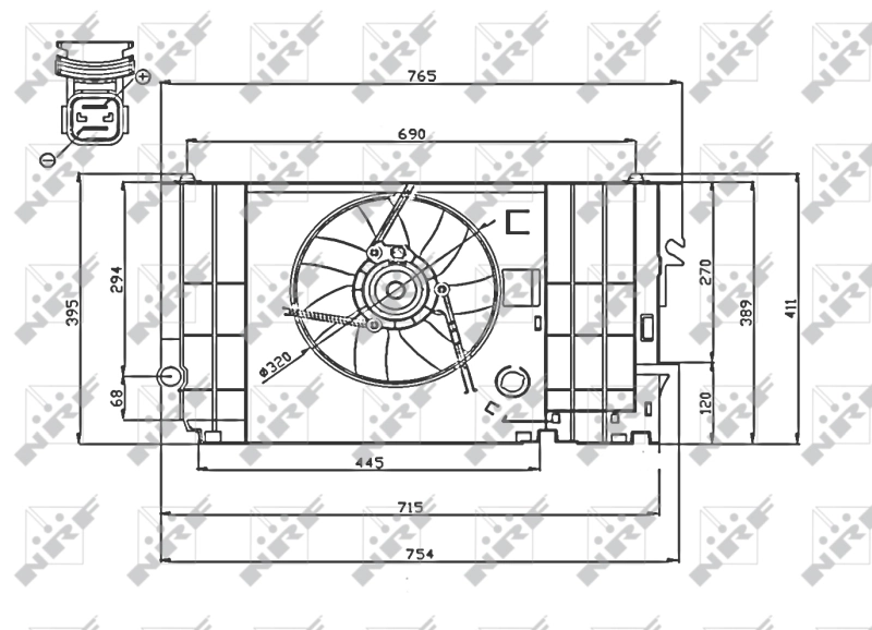 Ventilator radiator racire