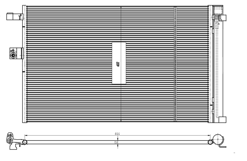 Radiator climatizare
