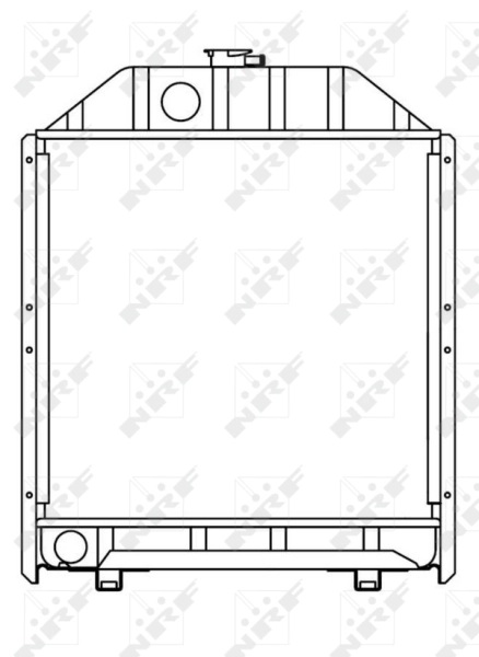 Radiator racire motor