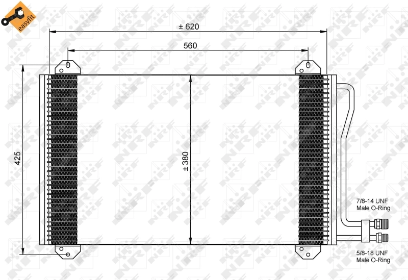 Radiator climatizare