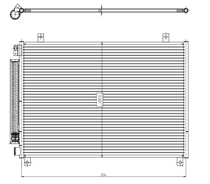 Radiator climatizare