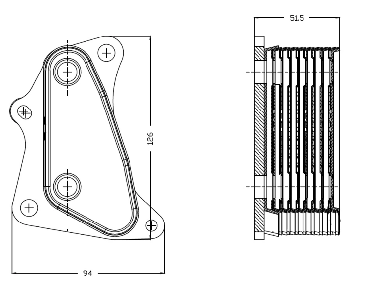 Radiator ulei / termoflot