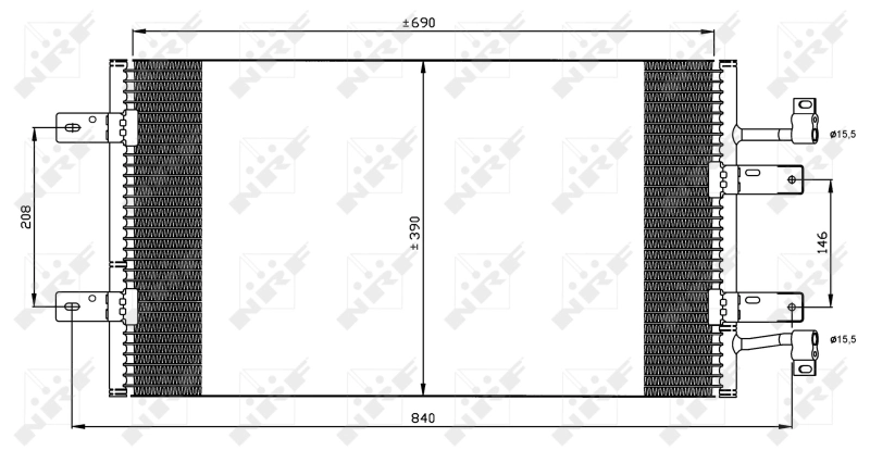 Radiator climatizare