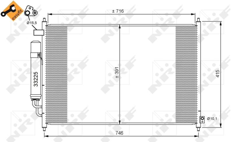 Radiator climatizare
