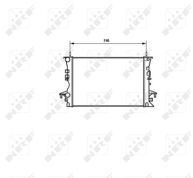 Radiator racire motor
