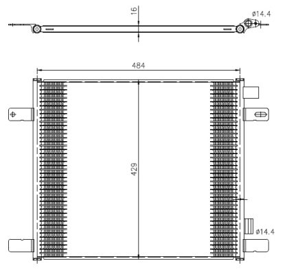 Radiator climatizare