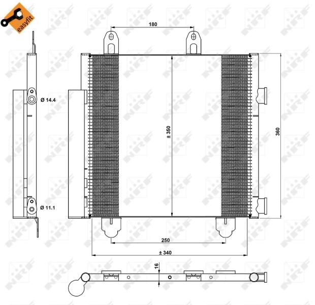Radiator climatizare