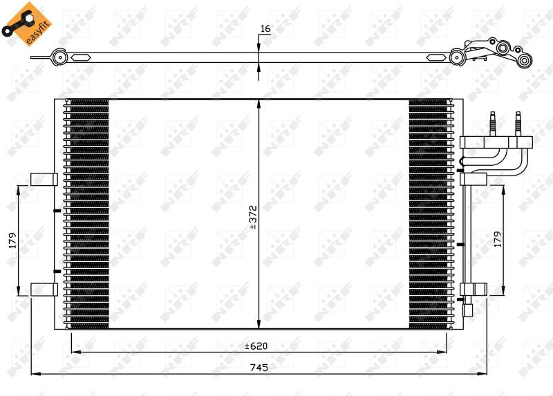 Radiator climatizare
