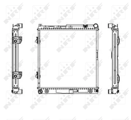 Radiator racire motor