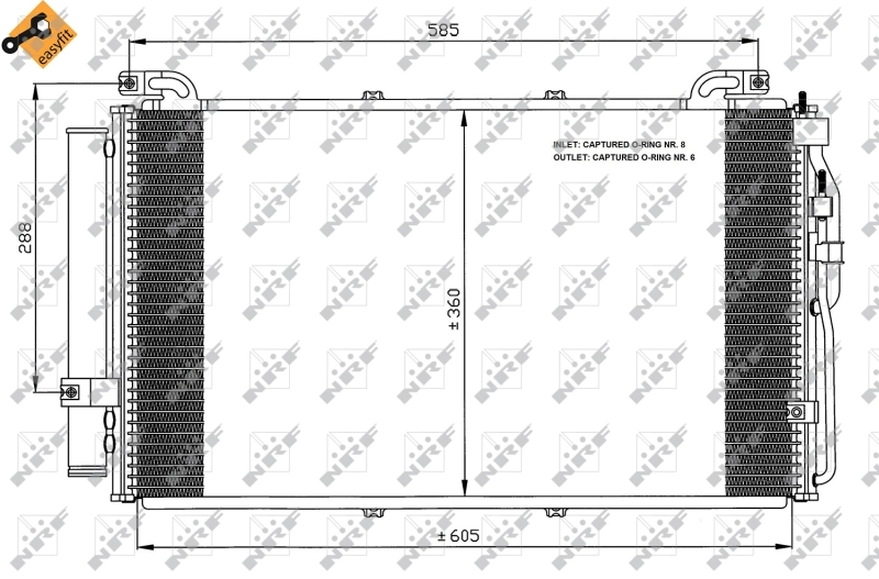 Radiator climatizare