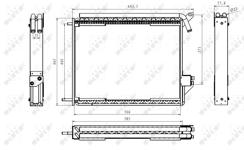 Radiator climatizare