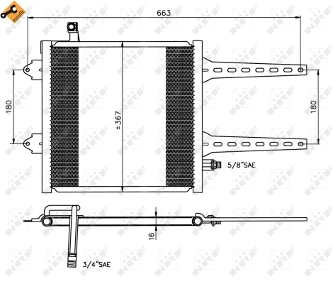 Radiator climatizare