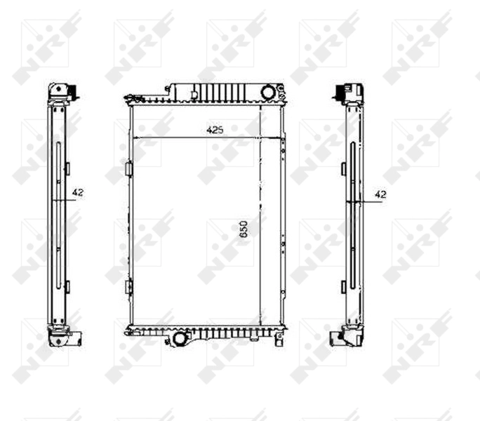 Radiator racire motor
