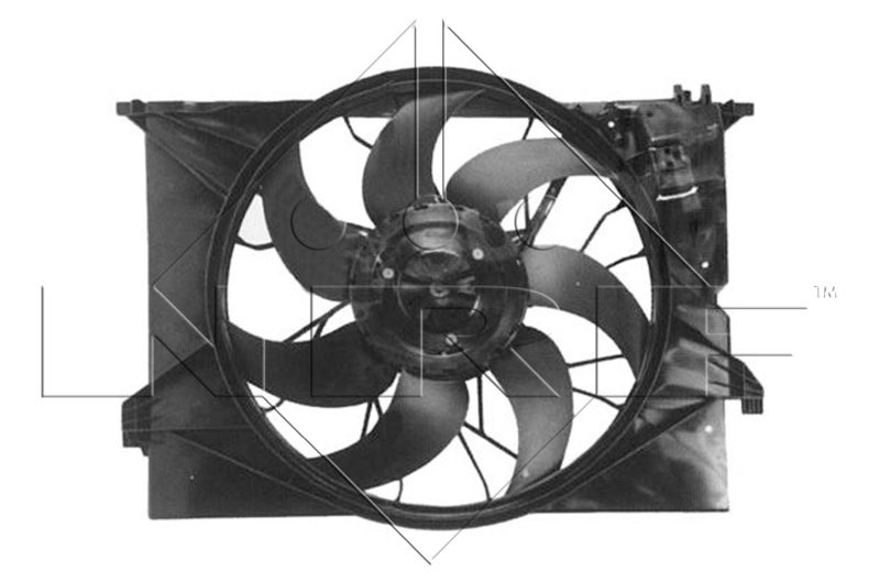 Ventilator radiator racire