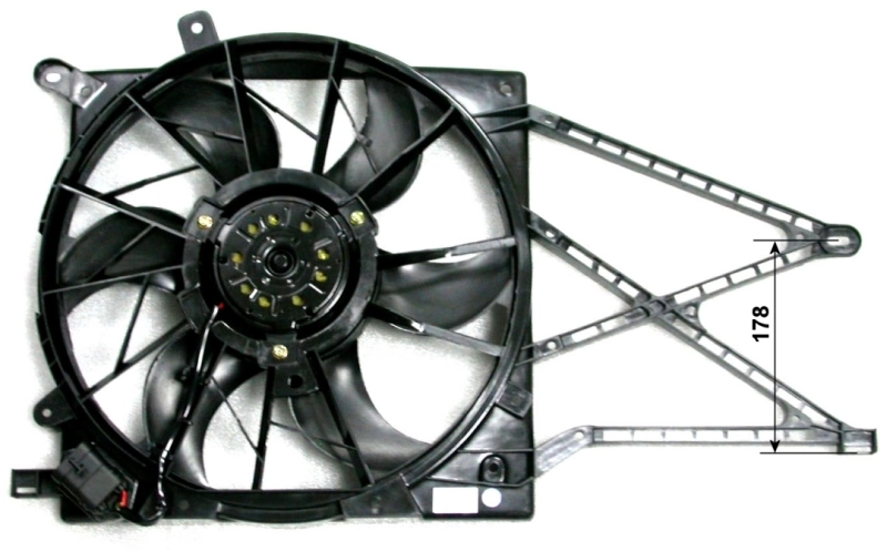 Ventilator radiator racire
