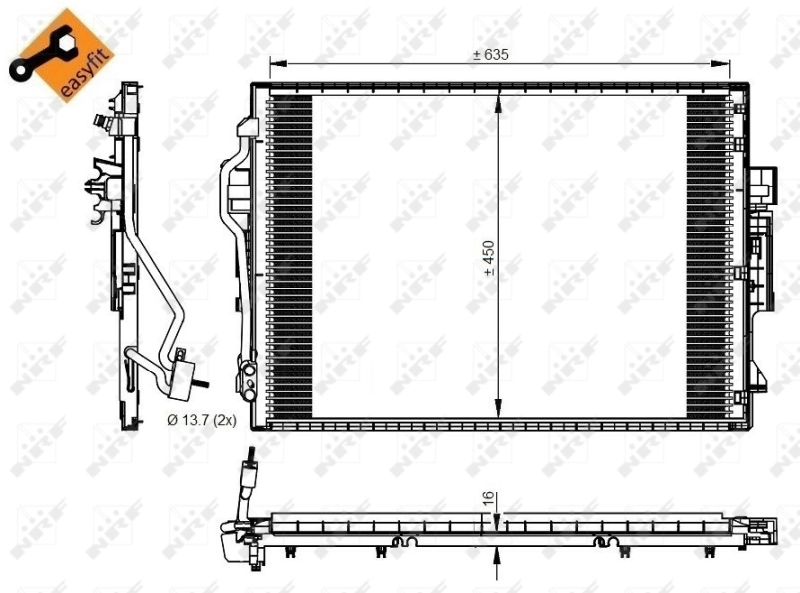 Radiator climatizare