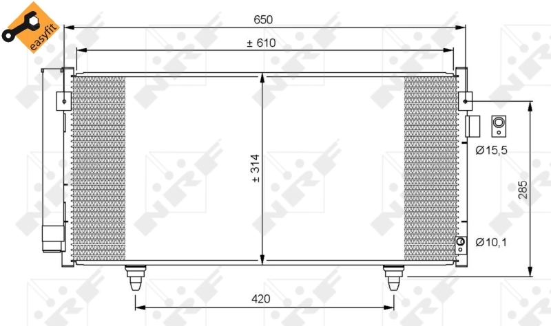 Radiator climatizare