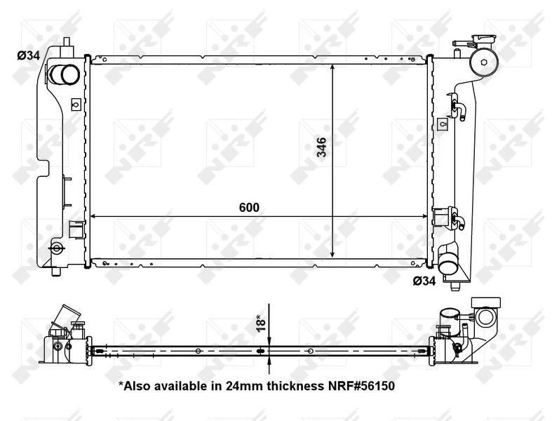 Radiator racire motor