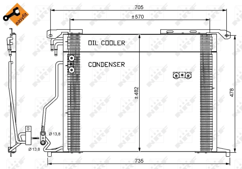 Radiator climatizare