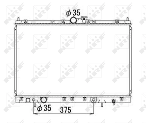 Radiator racire motor
