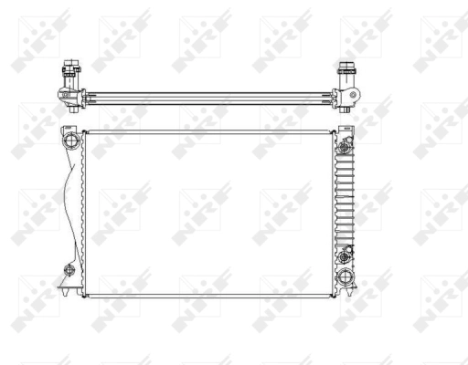 Radiator racire motor